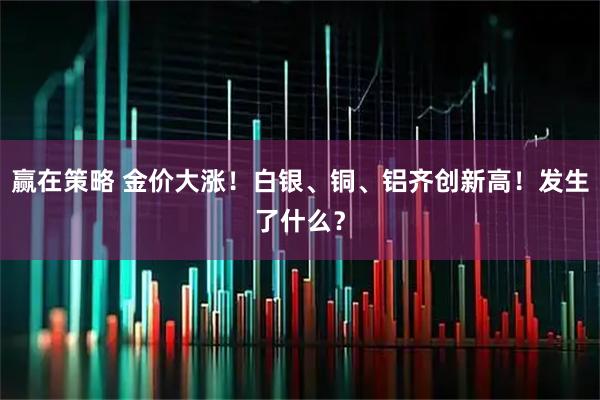 赢在策略 金价大涨！白银、铜、铝齐创新高！发生了什么？